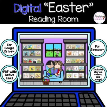 Preview of Digital Easter Reading Room: For Google and Seesaw