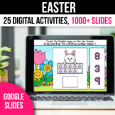 Digital Easter Summer Activities Math Games for Google Sli