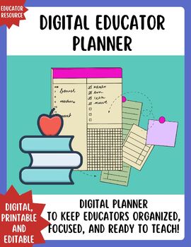 Preview of Digital Educator Planner