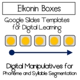 Digital Elkonin Boxes on Google Slides- for Distance Learning!