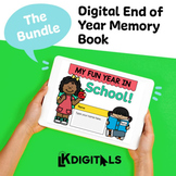 Digital End of Year Memory Book | Distance Learning - Goog