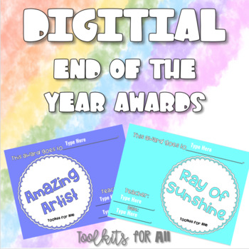 Preview of Digital End of the Year Awards