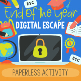End of the Year Distance Learning | Escape Room, Paperless