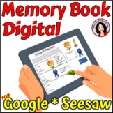 Digital End of the Year Memory Book Distance Learning for 