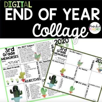 Preview of Digital End of the Year Memory Collage