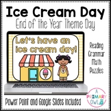 Digital End of the Year Theme Day Ice Cream Day