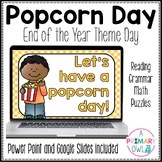 Digital End of the Year Theme Day Popcorn Day
