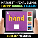Digital Ending Blends Word Work for Google and Seesaw 2 - 