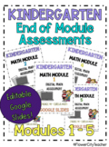 Digital: Engage NY Math Module 1 -5 Assessments
