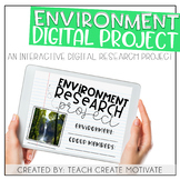 Digital Environment Research Project - for Google Slides™