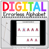 Digital Errorless Alphabet Letters Learning Activity | Dis