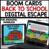 Digital Escape Activity using Boom Cards | Back to School