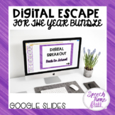 Digital Escape (Drawing Conclusions) Google Slides Bundle 