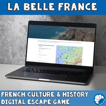 Preview of France Digital Escape game - French history and culture