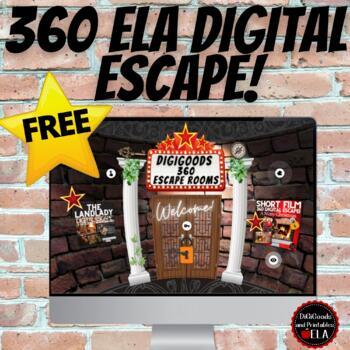 Preview of Digital Escape Room 360 FREE For  Short Films and Short Stories 