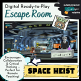 Digital Escape Room (ANY SUBJECT) | Ready-to-Play | "Space Heist"