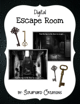 Preview of Digital Escape Room Activity (Distance Learning)