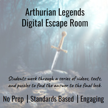 Preview of Digital Escape Room: Arthurian Legends