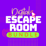 Digital Escape Room BUNDLE | Distance Learning