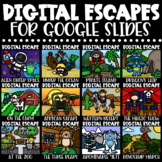 Digital Escape Room Math ELA Activities BUNDLE