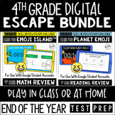 Digital Escape Room Math and Reading Review | End of the Y