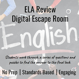 Digital Escape Room: English Language Arts Review