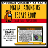 Digital Escape Room: Fall Reading Review / Halloween,Thank