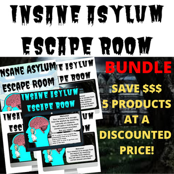 Preview of Digital Escape Room Growing BUNDLE - Psychology - Distance learning
