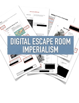 Preview of Digital Escape Room: Imperialism
