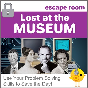 Preview of Digital Escape Room - Lost at the Museum!