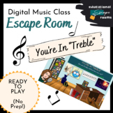 Digital Escape Room (MUSIC) | "You're in Treble" | Ready t