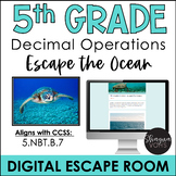 Digital Escape Room Math | Decimals