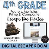 Digital Escape Room Math | Factors and Multiples