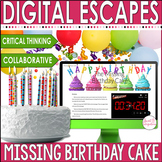 Digital Escape Room Math - Money, Addition, Subtraction, a