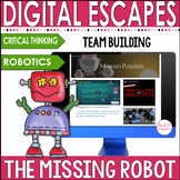 Digital Escape Room Mission Possible - The Missing Robot M