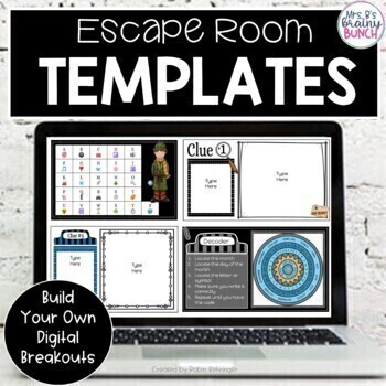 Digital Escape Room Templates | Google Apps by Mrs B's Brainy Bunch