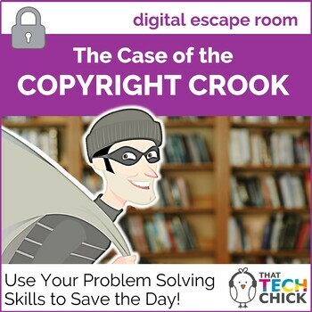 Preview of Digital Escape Room - The Case of the Copyright Crook
