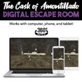 The Cask of Amontillado Digital Escape Room | Reading Comp
