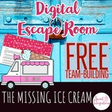 Digital Escape Room - The Missing Ice Cream FREEBIE - Digi