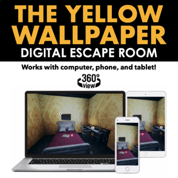 Preview of The Yellow Wallpaper Digital Escape Room