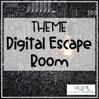 Preview of Digital Escape Room (Theme)