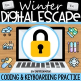 Digital Escape Room: Winter Keyboarding & Coding (Includes