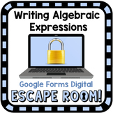 Digital Escape Room - Writing Algebraic Expressions - Goog