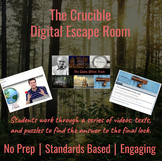 Digital Escape Room for The Crucible: Puritans and Witches