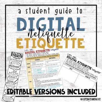 Preview of Digital Etiquette: A Student Guide