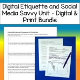 Digital Etiquette and Social Media Savvy Unit Print & Digital