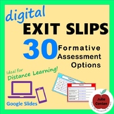 Digital Exit Slips: 30 Formative Assessment Options - Dist