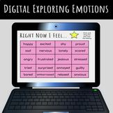 Digital Exploring Emotions & Feelings Activities {Google Slides}