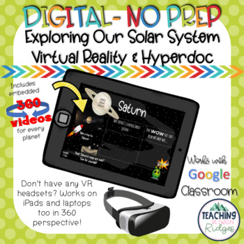 Preview of Solar System Project  - Digital Hyperdoc with Virtual Reality