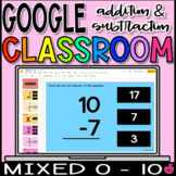 Digital Fact Fluency Add and Subtract Mixed 0 - 10 | Googl